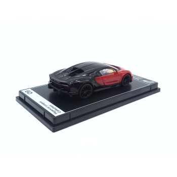 Bugatti Chiron Supersport red/black - skala 1:64 - PosterCars